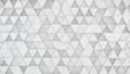 Light grey triangles extruded background 3D render