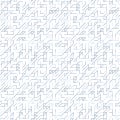 Light grey on white background random line pattern Royalty Free Stock Photo
