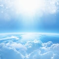 Light from heaven Royalty Free Stock Photo