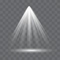 Light highlight yellow special effect with rays of light and magic sparkles. Sun Ray . Glow transparent vector light effect set,