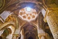 The light hole in dome of shabestan, Jameh Mosque, Isfahan, Iran