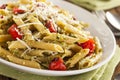 Light Homemade Pesto Pasta