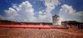 light house at Aguada fort Goa Royalty Free Stock Photo