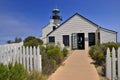 Light House at Cabrillo Point Royalty Free Stock Photo