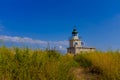 Light house of the Castle of Ayia Mavra at Lefkada