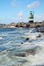 Light-house at IJmuiden Holland