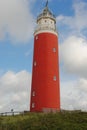 Light house at the island texel Netherlands