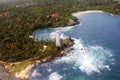 Light House, Point Dondra, Sri Lanka. Royalty Free Stock Photo