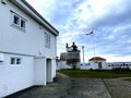 Tungenes lighthouse in Randaberg in the Stavanger area in Norway