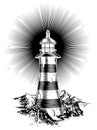 Light house Royalty Free Stock Photo