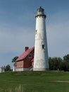 Lighthouse in tawas michiga Royalty Free Stock Photo