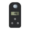 Light meter. Royalty Free Stock Photo