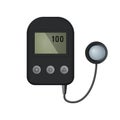 Light meter with remote sensor. Royalty Free Stock Photo