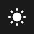 Light mode dark mode glyph ui icon