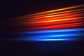 Light motion trails Royalty Free Stock Photo