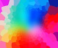 light multicolor texture with polygonal style