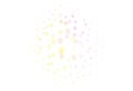 Light Multicolor vector natural artwork with flowers.