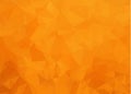 Light Orange abstract polygonal template. Modern geometrical abstract illustration with gradient. The textured pattern can be used