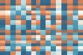 light orange blue Pixel bitmap texture pattern