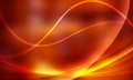 Light orange light and line Royalty Free Stock Photo