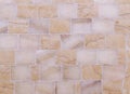 Orange marble mosaic texture. background, architecture. Royalty Free Stock Photo