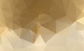 Light Orange vector Low poly crystal background. Polygon design Royalty Free Stock Photo