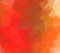 Light Orange vector modern geometric abstract background  , Multicolor, Rainbow vector triangle mosaic template Royalty Free Stock Photo