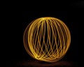 Light Painted Ball