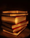 Light painted books