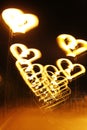 Light painting - Heart & Peace everywhere