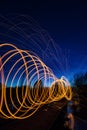 Light painting session Guildford Surrey England