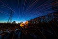 Light painting session Guildford Surrey England