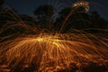 Light Painting with Steel Wool