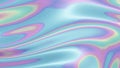 Light pearlescent texture of creases in the fabric, 16x9 landscape orientation background, 3D rendering