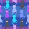 Light Pets Seamless Pattern Royalty Free Stock Photo