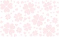 Light pink background made of hearts that bring happiness