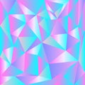 Light Pink, Blue vector shining triangular template. Shining colored illustration in a brand-new style.