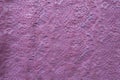 Light pink guipure lacy fabric Royalty Free Stock Photo