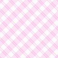 Light pink Plaid Fabric Background Royalty Free Stock Photo