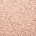 Light Pink Plaster Wall Texture with Abstract Stucco Pattern for Interior Design Royalty Free Stock Photo
