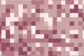 Light pink square pixelated pattern with evenly structured grid formation. Modern abstract concept
