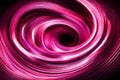 Light pink twirl curve light effect background. Generative AI