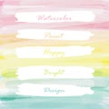 Light pink yellow blue love pastel background Royalty Free Stock Photo