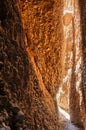 Light playing in Echidna Chasm