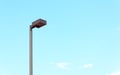 Light poles and sky Royalty Free Stock Photo