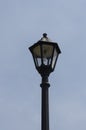 An Outdoor Lamp Post Portait Royalty Free Stock Photo