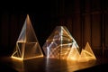 light projection on moving geometric objects