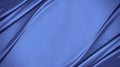 Light purple blue silk satin. Cornflower blue color fabric. Elegant background for design. Royalty Free Stock Photo