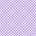 Light purple Gingham Fabric Background