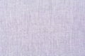 Light purple linen fabric background, close up Royalty Free Stock Photo